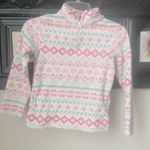 Girls fleece pullover from The Childrens Place size 7/8.